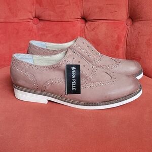 Primadonna Collection Vera Pelle Women Wingtip Oxford Shoes Size 41